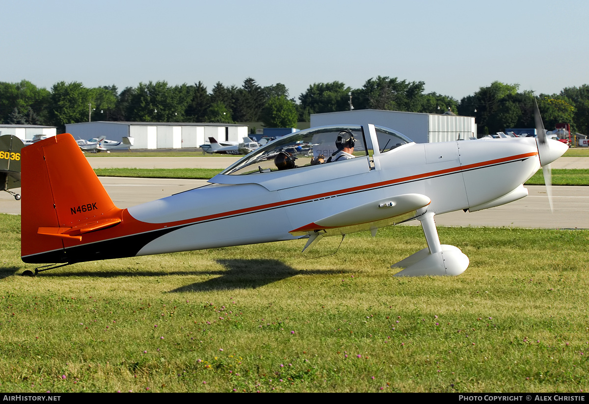 Aircraft Photo of N46BK | Van's RV-8 | AirHistory.net #111120