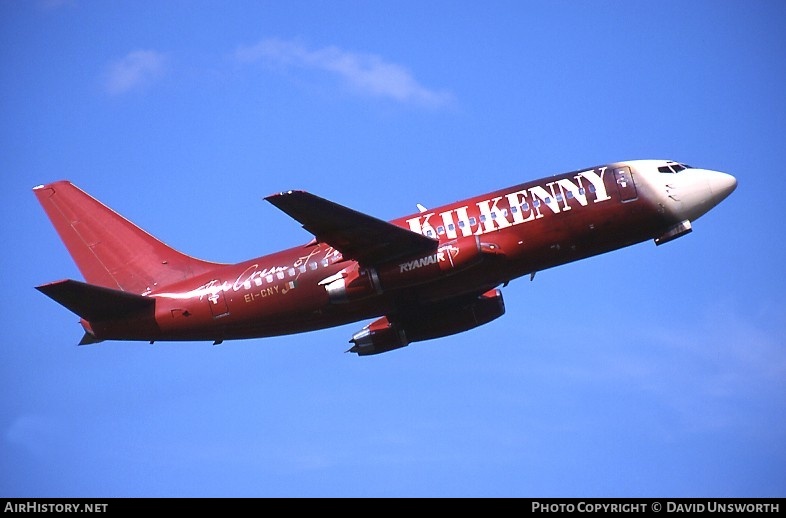 Aircraft Photo of EI-CNY | Boeing 737-230/Adv | Ryanair | AirHistory.net #111128