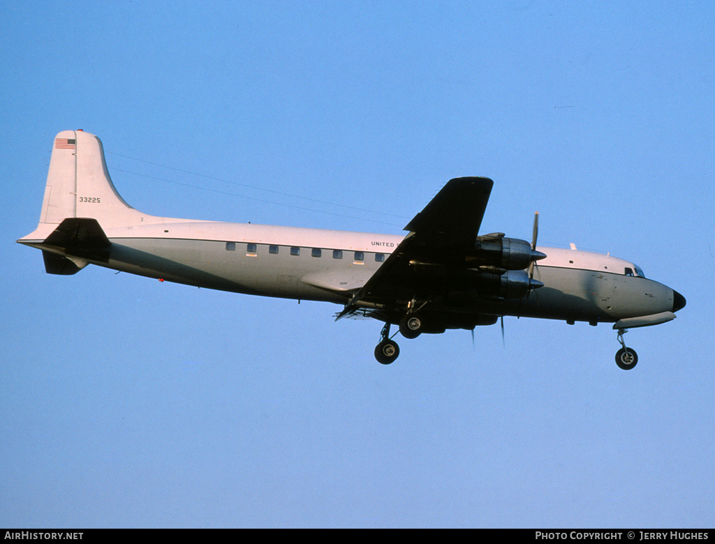 Aircraft Photo of 53-3225 / 33225 | Douglas C-118A Liftmaster (DC-6A) | USA - Air Force | AirHistory.net #111135