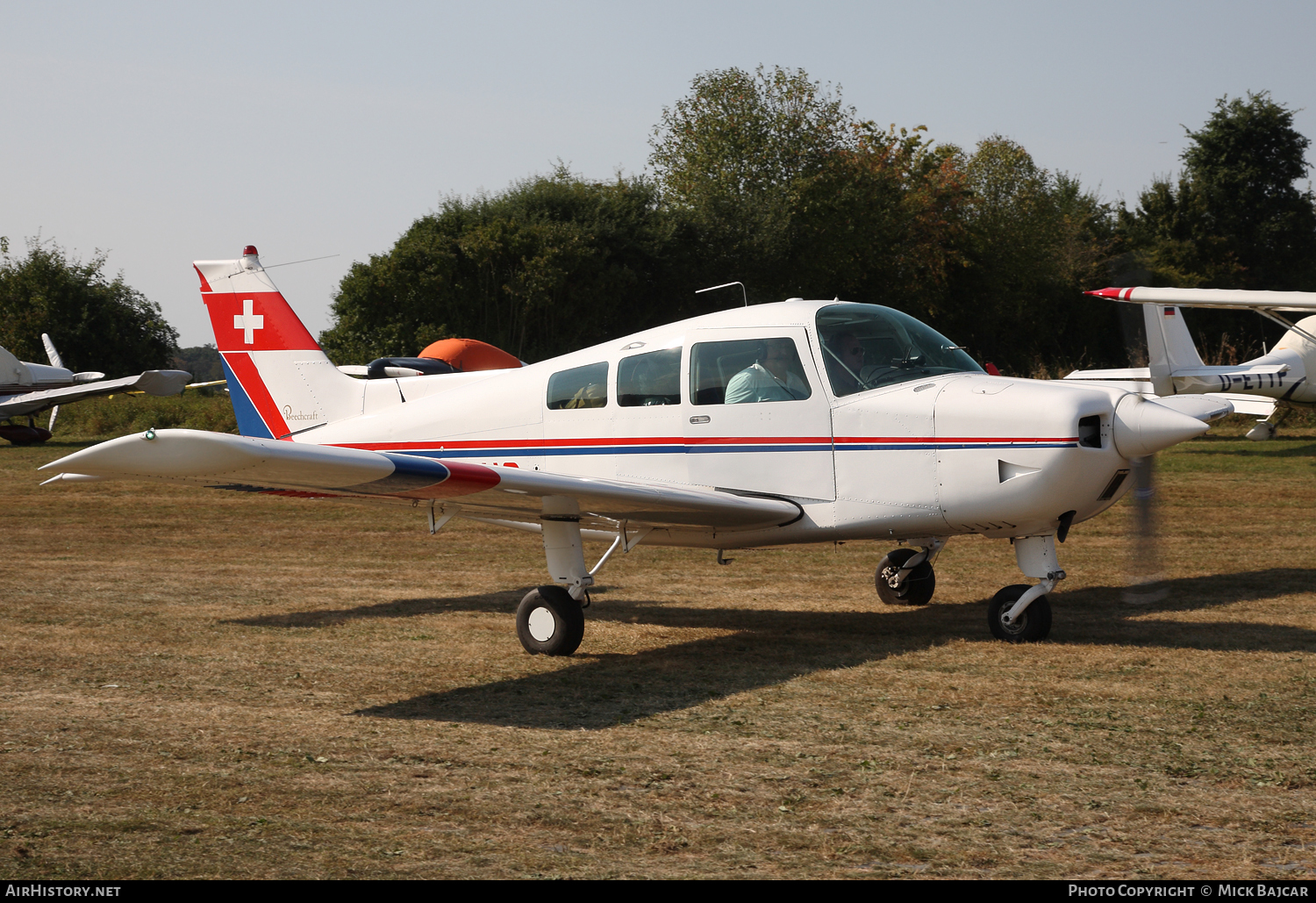 Aircraft Photo of HB-EHS | Beech C23 Sundowner 180 | AirHistory.net #111137