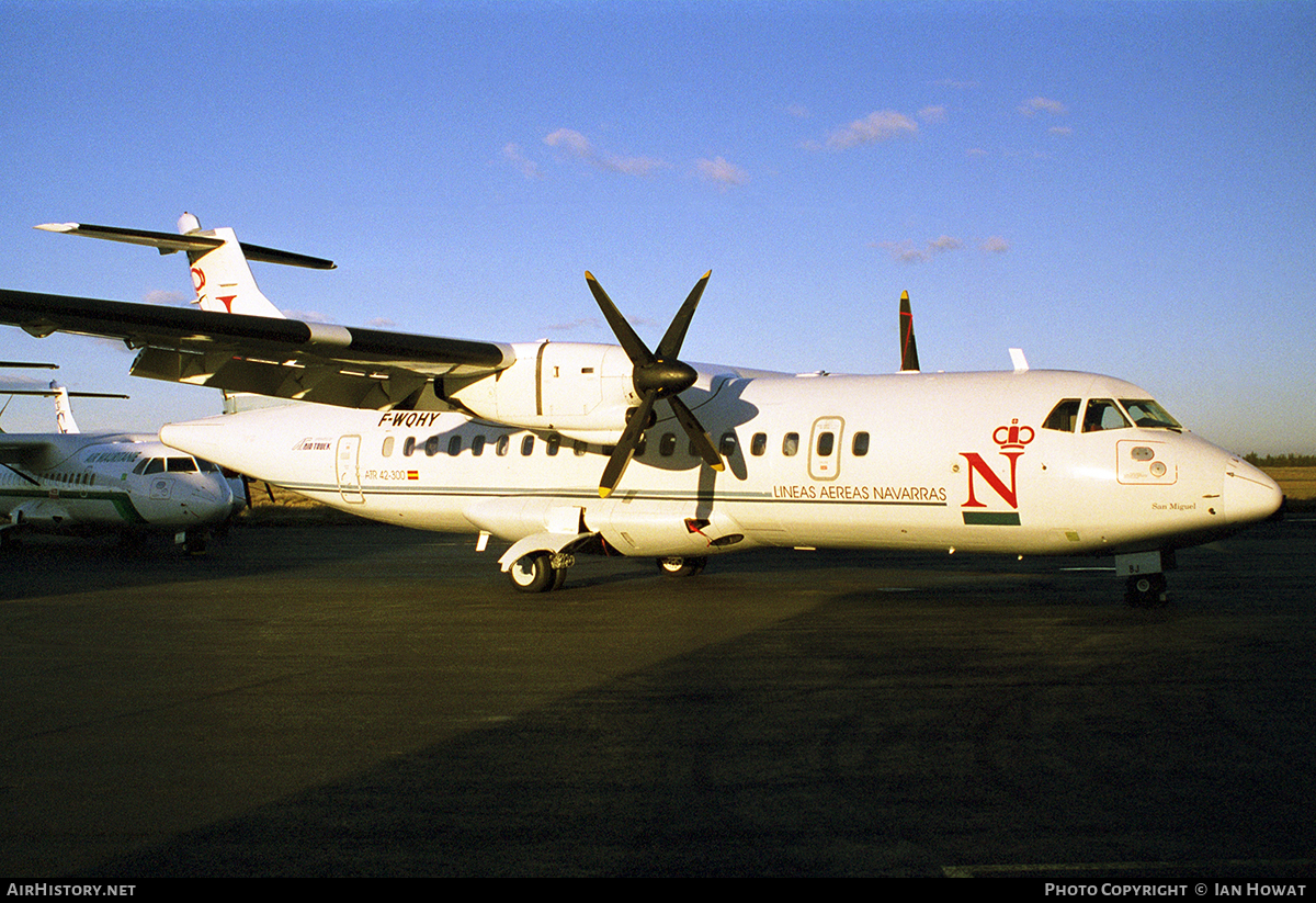 Aircraft Photo of F-WQHY | ATR ATR-42-300 | Líneas Aéreas Navarras | AirHistory.net #111143