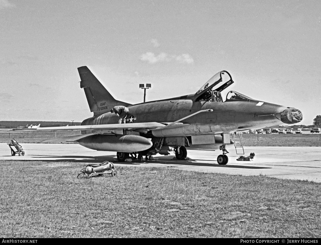 Aircraft Photo of 55-2806 / 0-52806 | North American F-100D Super Sabre | USA - Air Force | AirHistory.net #111168