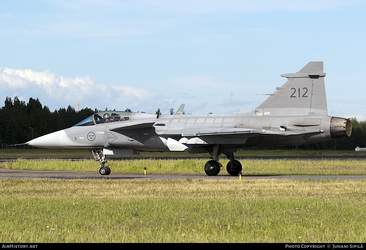 Aircraft Photo of 39212 | Saab JAS 39C Gripen | Sweden - Air Force | AirHistory.net #111181