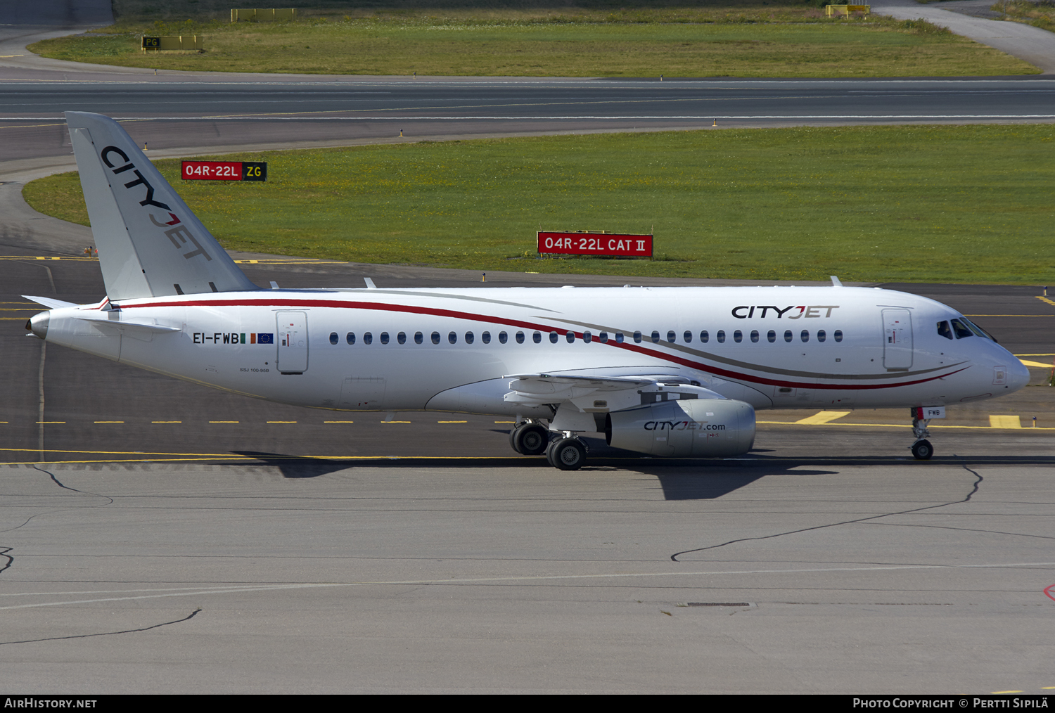 Aircraft Photo of EI-FWB | Sukhoi SSJ-100-95B Superjet 100 (RRJ-95B) | CityJet | AirHistory.net #111185