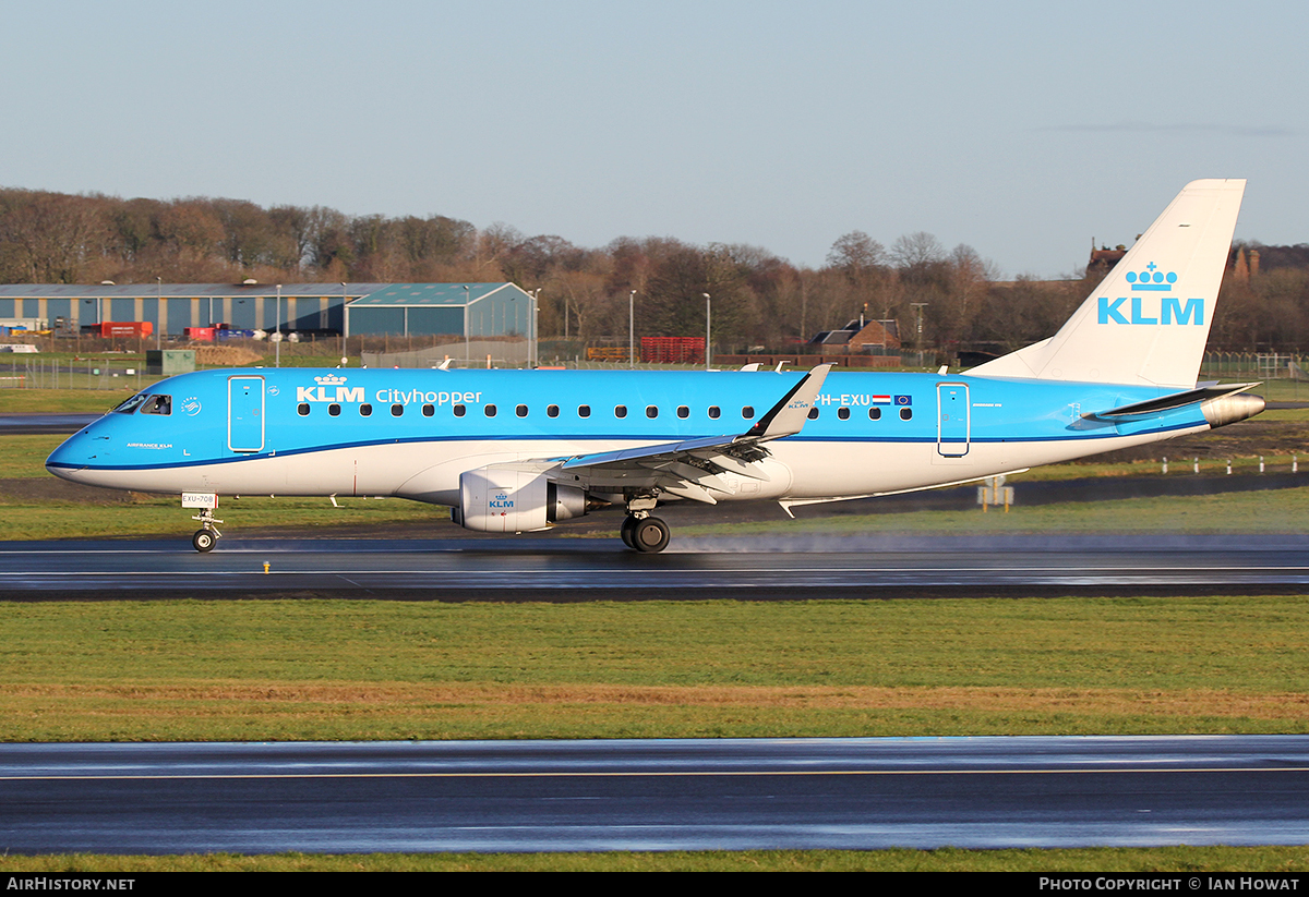 Aircraft Photo of PH-EXU | Embraer 175STD (ERJ-170-200STD) | KLM Cityhopper | AirHistory.net #111190