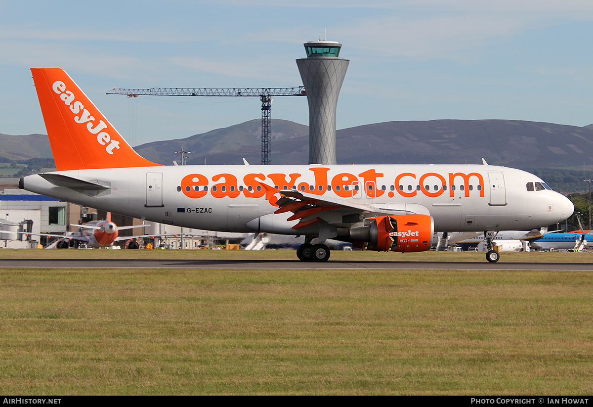 Aircraft Photo of G-EZAC | Airbus A319-111 | EasyJet | AirHistory.net #111195