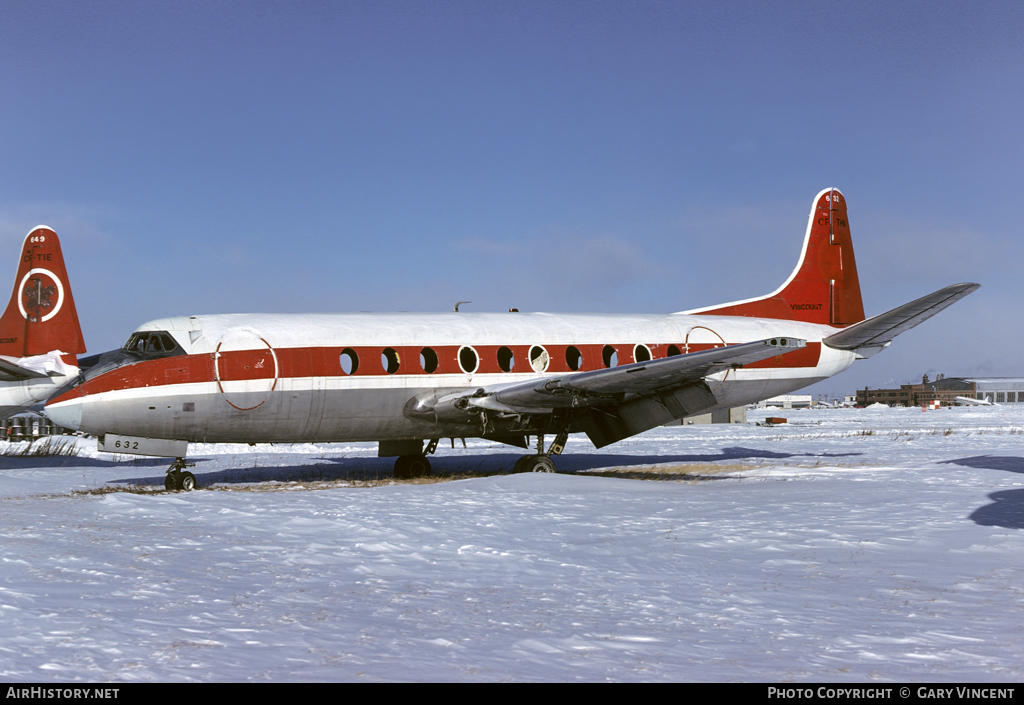 Aircraft Photo of CF-THN | Vickers 757 Viscount | Air Canada | AirHistory.net #111200