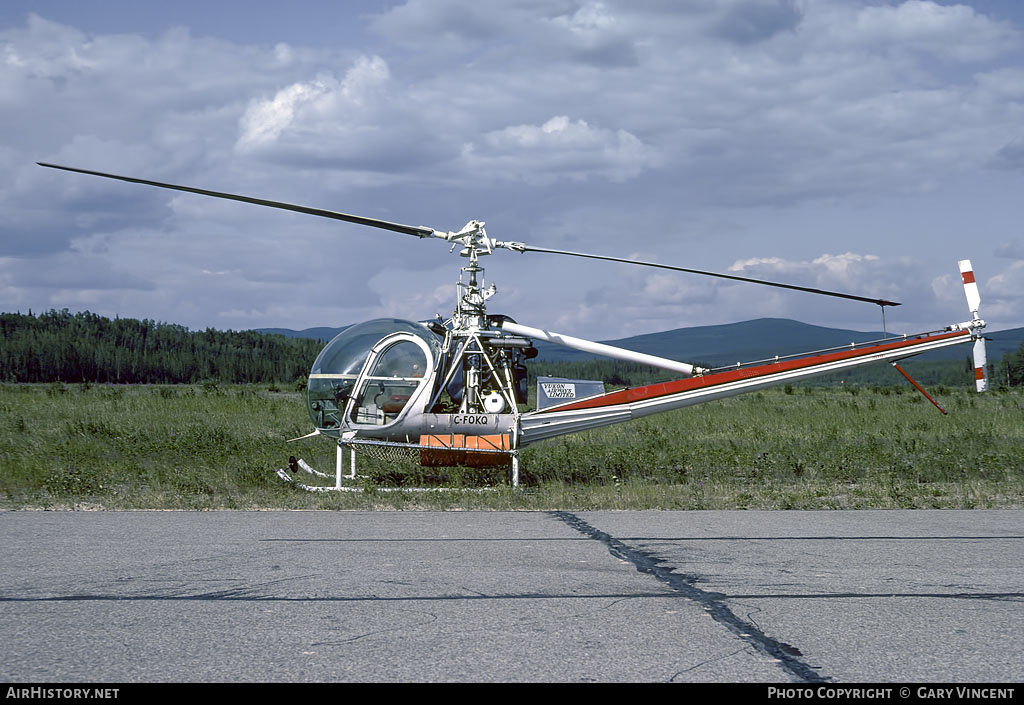 Aircraft Photo of C-FOKQ | Hiller UH-12E | Yukon Airways | AirHistory.net #111208