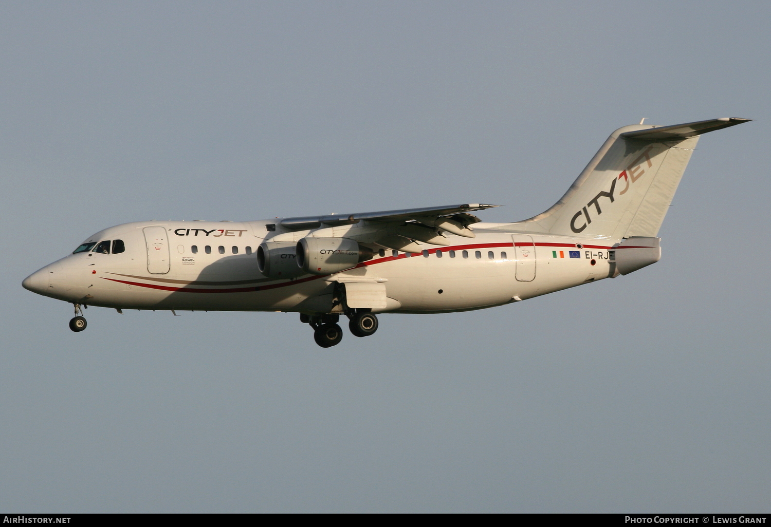 Aircraft Photo of EI-RJF | British Aerospace Avro 146-RJ85A | CityJet | AirHistory.net #111220