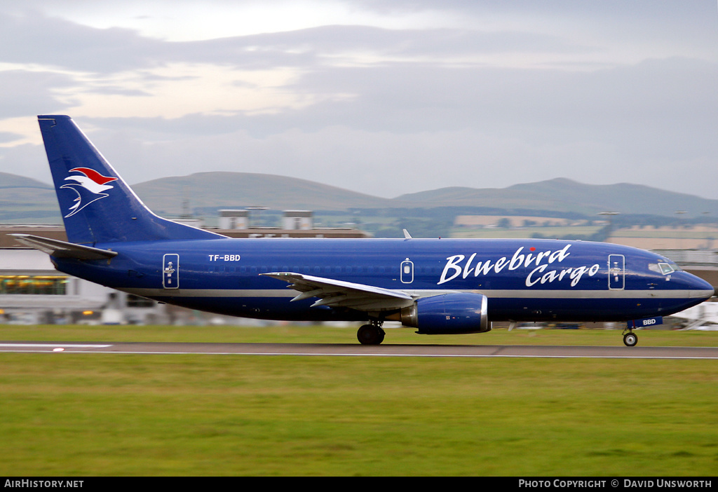 Aircraft Photo of TF-BBD | Boeing 737-3Y0(SF) | Bluebird Cargo | AirHistory.net #111241