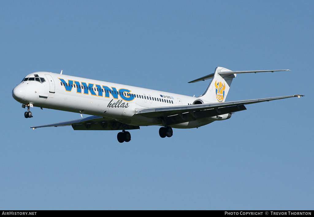 Aircraft Photo of SX-SMS | McDonnell Douglas MD-83 (DC-9-83) | Viking Hellas Airlines | AirHistory.net #111248