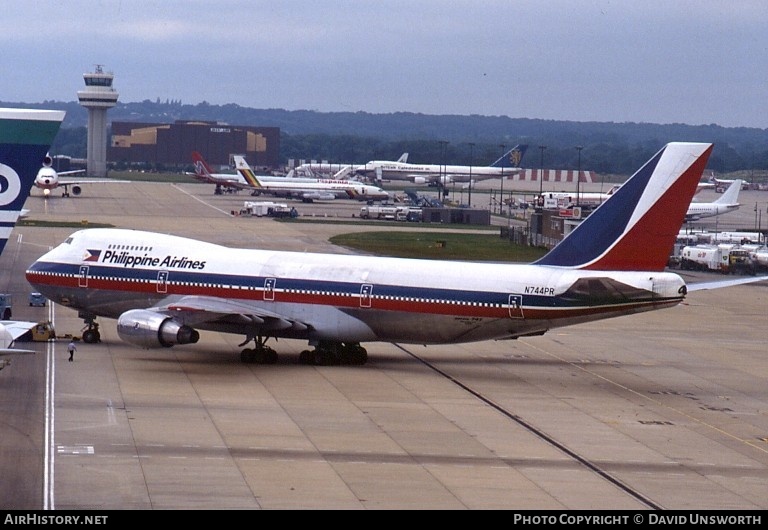 Aircraft Photo of N744PR | Boeing 747-2F6B | Philippine Airlines | AirHistory.net #111254