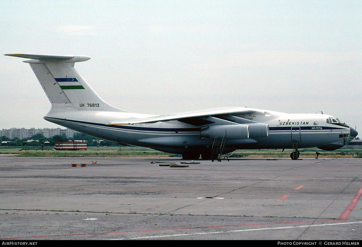 Aircraft Photo of UK-76813 | Ilyushin Il-76TD | Uzbekistan Airways | AirHistory.net #111255