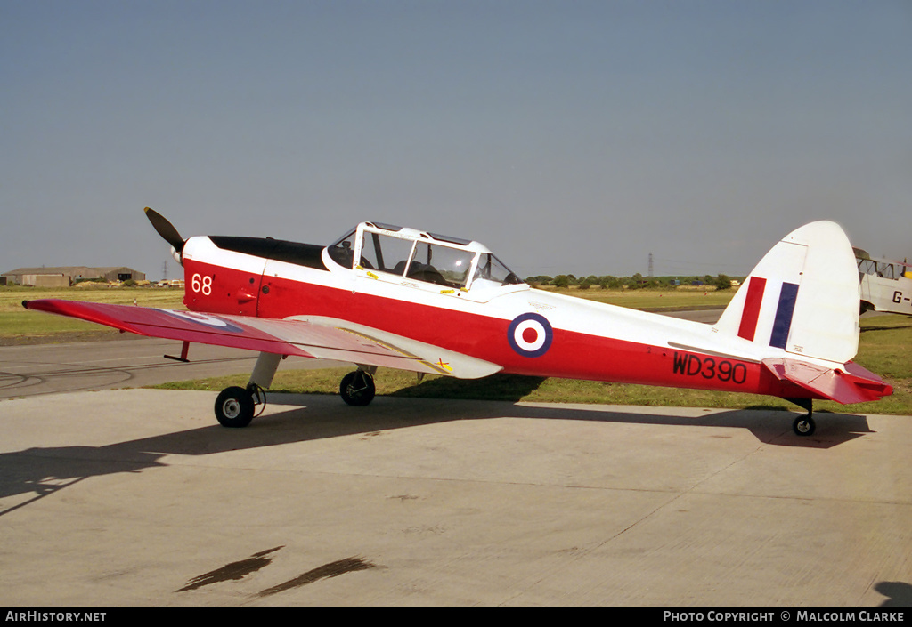 Aircraft Photo of G-BWNK / WD390 | De Havilland DHC-1 Chipmunk Mk22 | UK - Air Force | AirHistory.net #111258