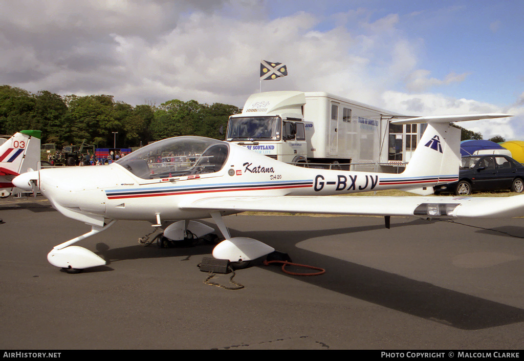 Aircraft Photo of G-BXJV | Diamond DA20A-1 Katana | Tayside Aviation | AirHistory.net #111268
