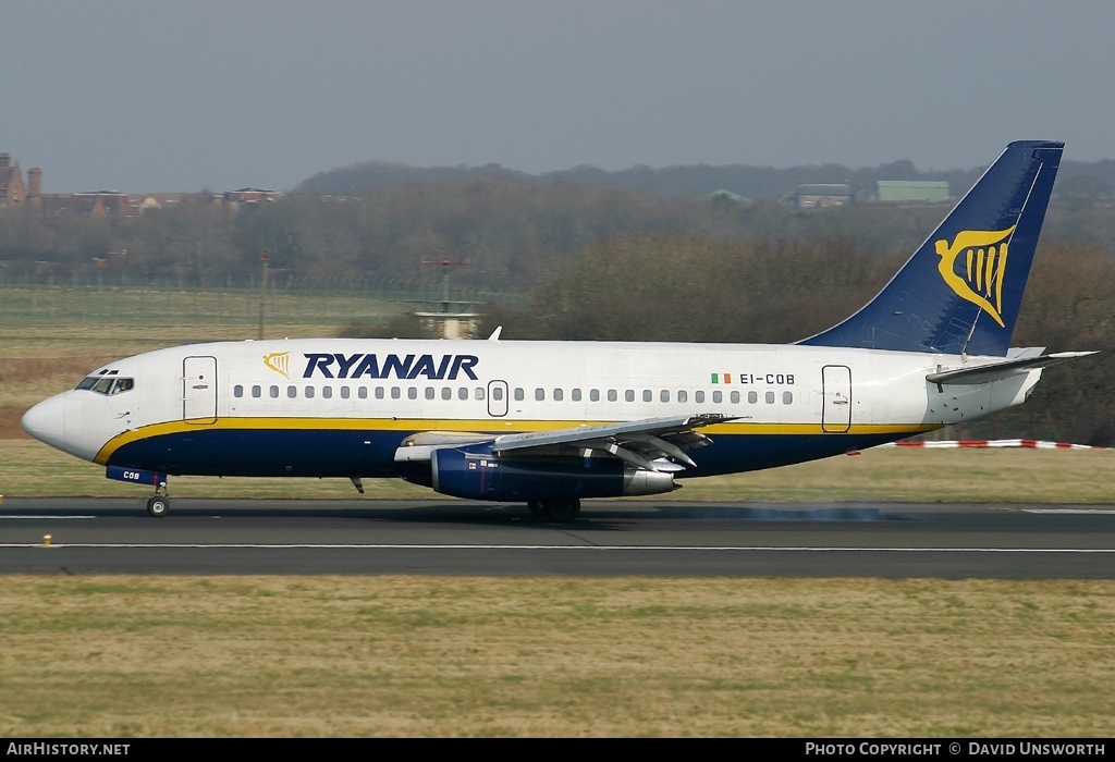 Aircraft Photo of EI-COB | Boeing 737-230/Adv | Ryanair | AirHistory.net #111272