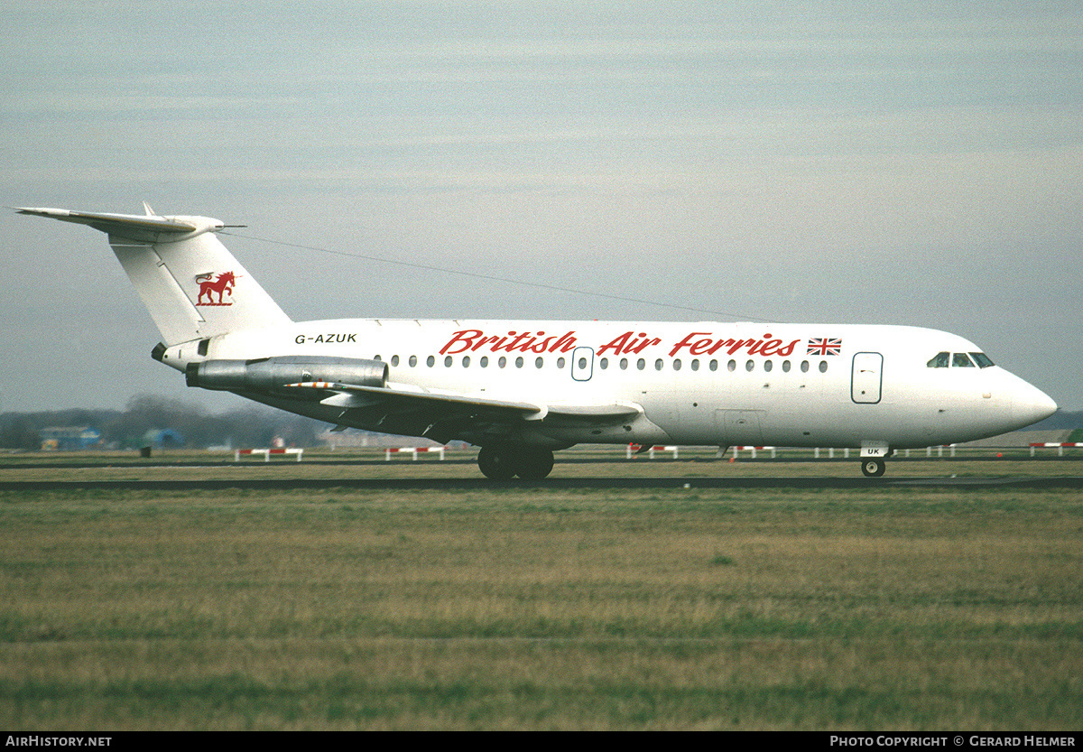 Aircraft Photo of G-AZUK | BAC 111-476FM One-Eleven | British Air Ferries - BAF | AirHistory.net #111273