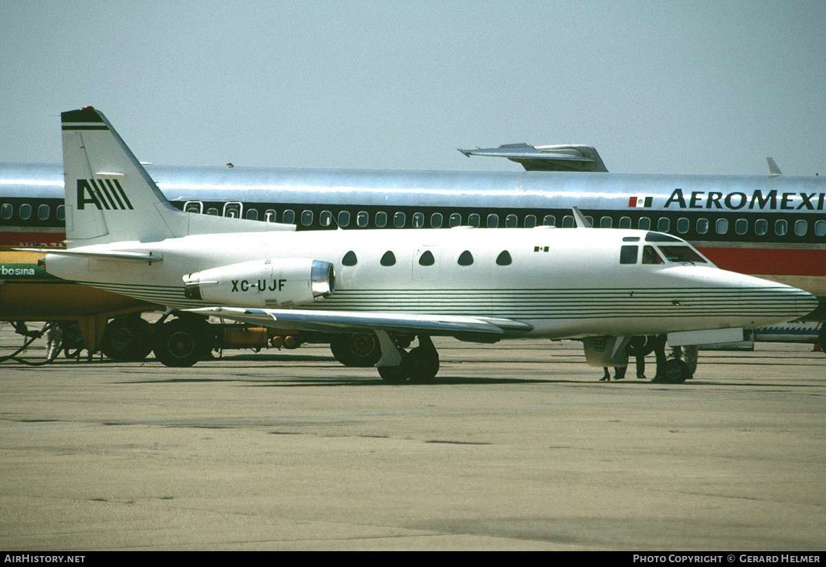 Aircraft Photo of XC-UJF | North American Rockwell NA-306 Sabreliner 60 | Mexico - Government | AirHistory.net #111302