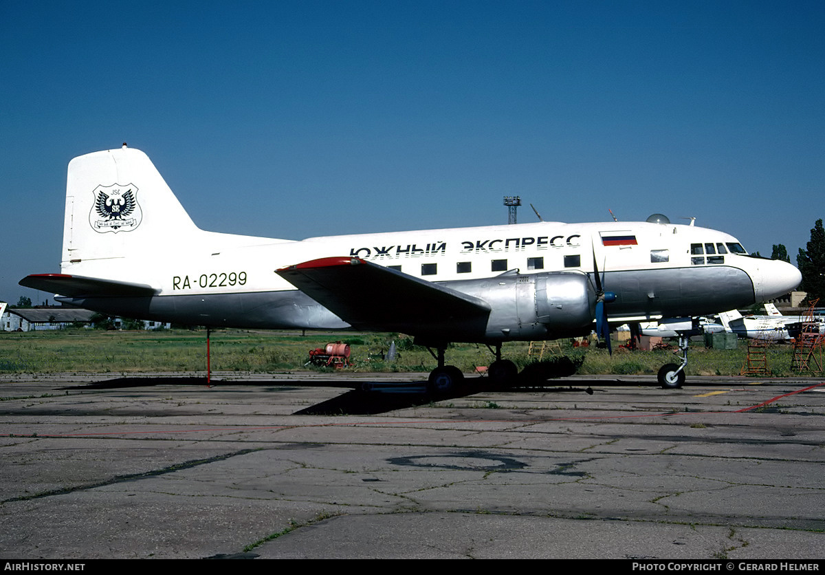 Aircraft Photo of RA-02299 | Ilyushin Il-14 | Yuzhny Ekspress | AirHistory.net #111318