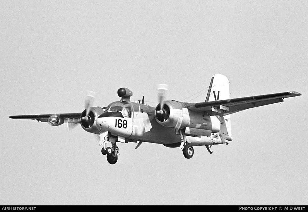 Aircraft Photo of 168 | Grumman US-2N Tracker (G-89) | Netherlands - Navy | AirHistory.net #111319