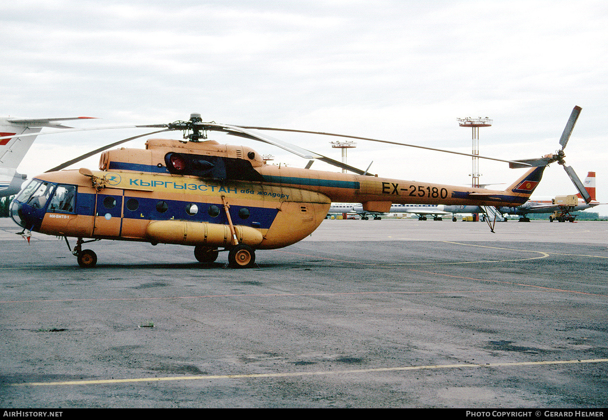 Aircraft Photo of EX-25180 | Mil Mi-8MTV-1 | Kyrghyzstan Airlines | AirHistory.net #111328