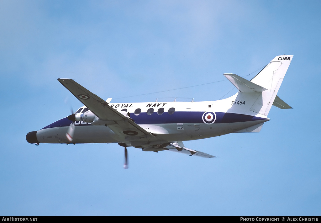Aircraft Photo of XX484 | Scottish Aviation HP-137 Jetstream T2 | UK - Navy | AirHistory.net #111333