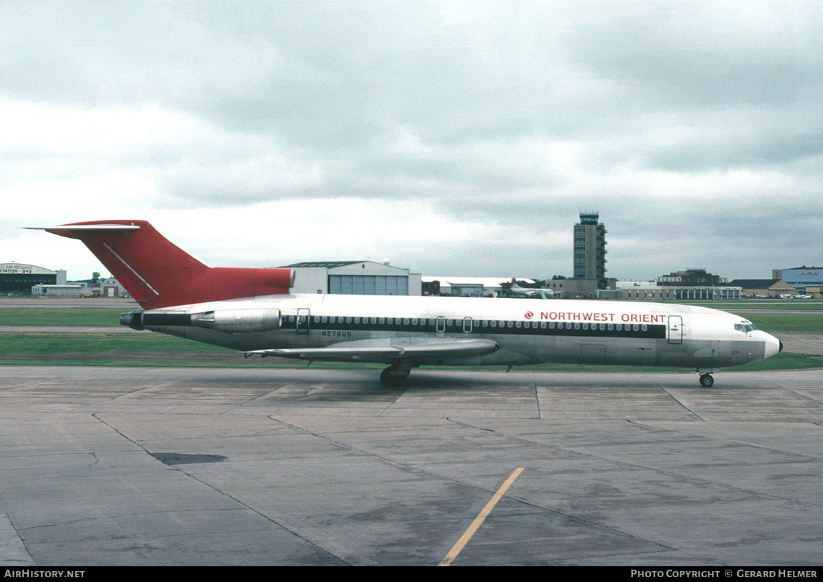 Aircraft Photo of N279US | Boeing 727-251/Adv | Northwest Orient Airlines | AirHistory.net #111335