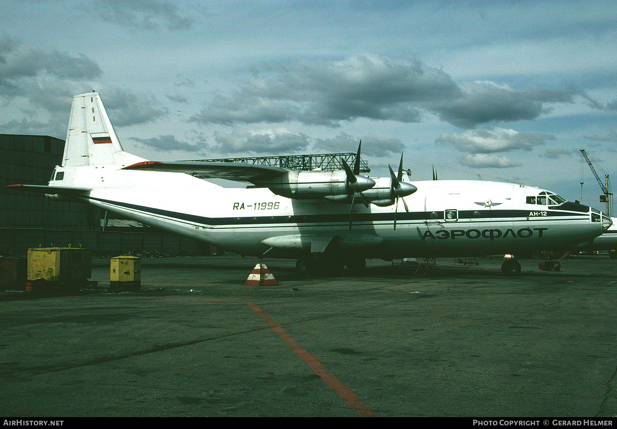 Aircraft Photo of RA-11996 | Antonov An-12B | Aeroflot | AirHistory.net #111354