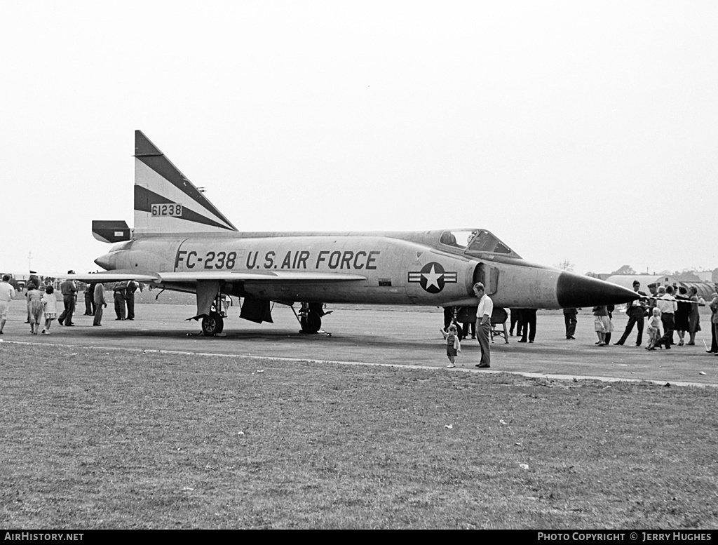 Aircraft Photo of 56-1238 / 61238 | Convair F-102A Delta Dagger | USA - Air Force | AirHistory.net #111359