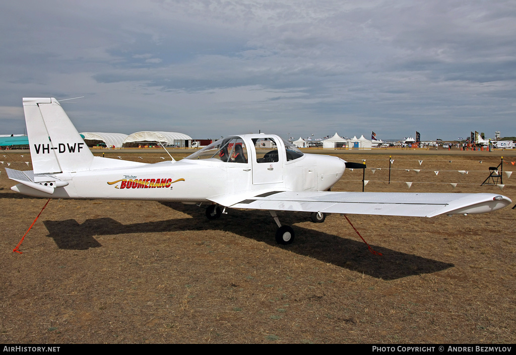 Aircraft Photo of VH-DWF | Dean-Wilson Whitney Boomerang DW-200 | AirHistory.net #111368