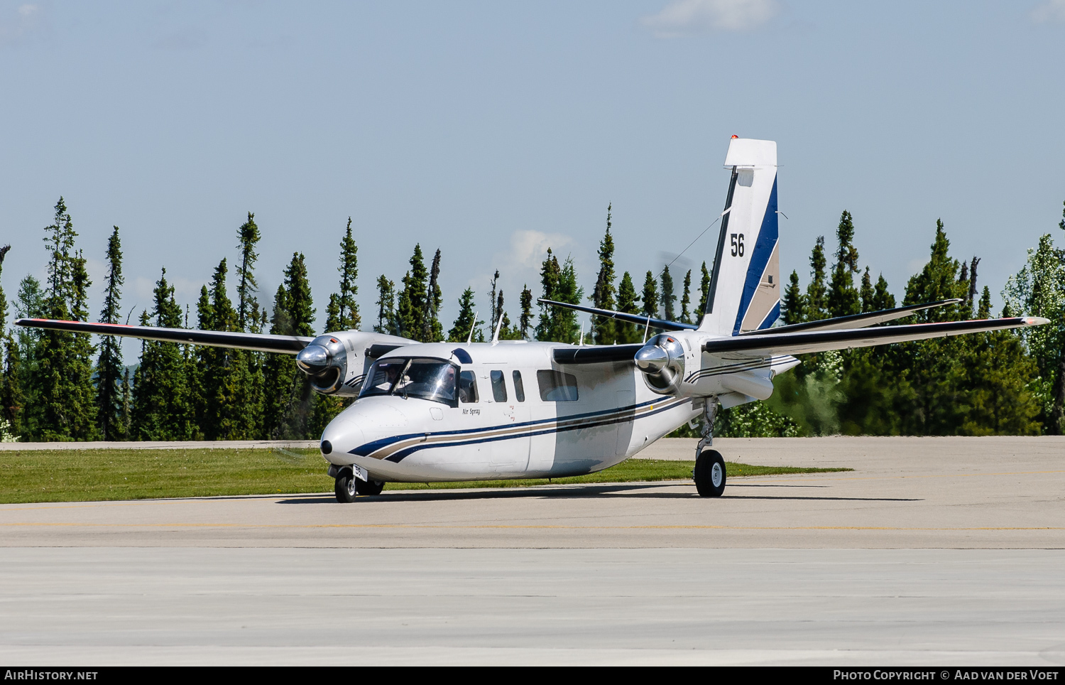 Aircraft Photo of C-FAKP | Aero Commander 690 Turbo Commander | Air Spray | AirHistory.net #111373