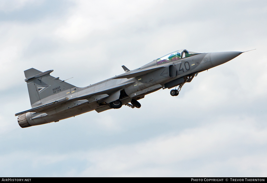 Aircraft Photo of 40 | Saab JAS 39C Gripen | Hungary - Air Force | AirHistory.net #111383