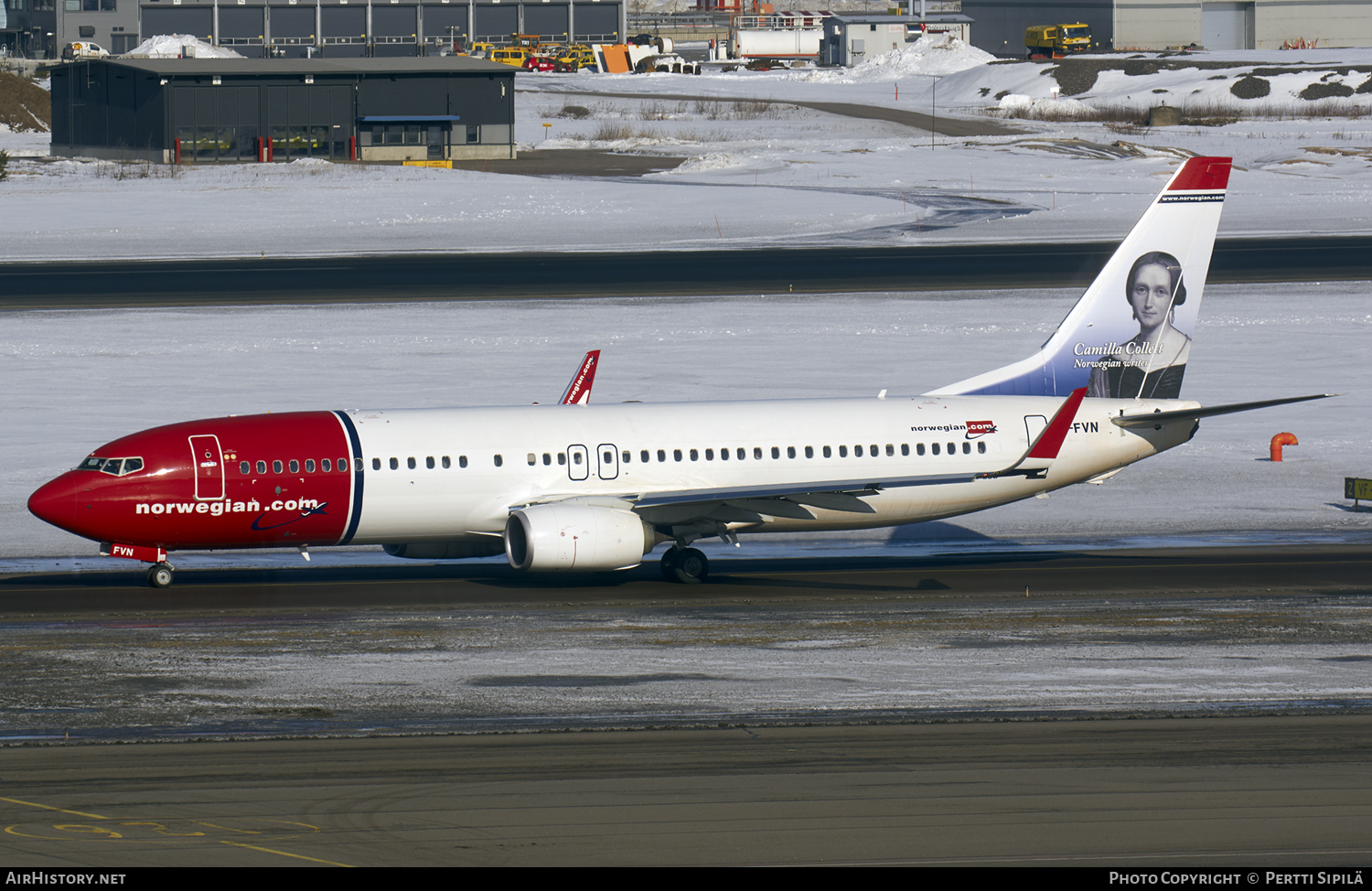 Aircraft Photo of EI-FVN | Boeing 737-800 | Norwegian | AirHistory.net #111390