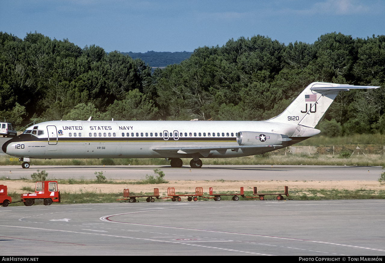 Aircraft Photo of 159120 | McDonnell Douglas C-9B Skytrain II (DC-9-32CF) | USA - Navy | AirHistory.net #111392