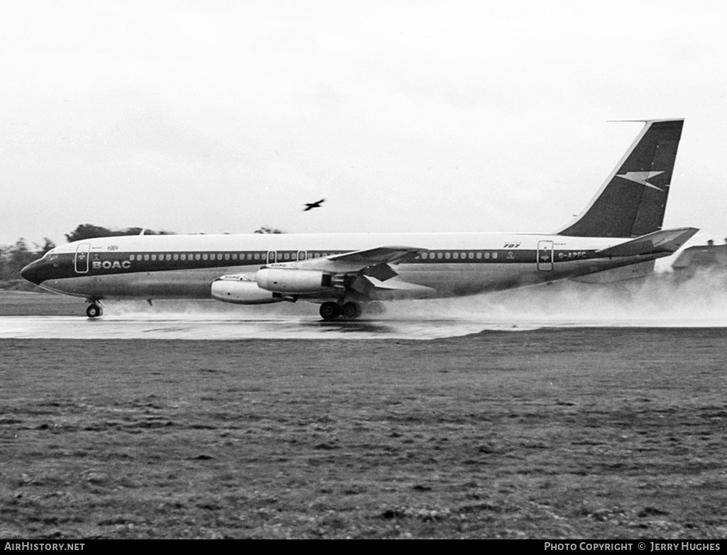 Aircraft Photo of G-APFC | Boeing 707-436 | BOAC - British Overseas Airways Corporation | AirHistory.net #111395