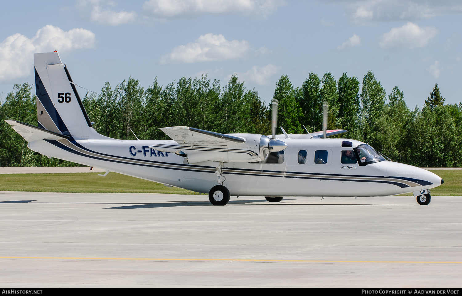 Aircraft Photo of C-FAKP | Aero Commander 690 Turbo Commander | Air Spray | AirHistory.net #111397