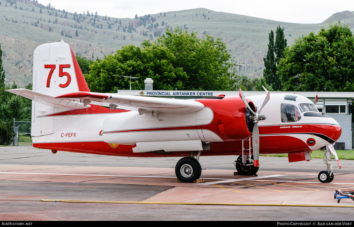 Aircraft Photo of C-FEFX | Conair S-2 Firecat | Conair Aviation | AirHistory.net #111408