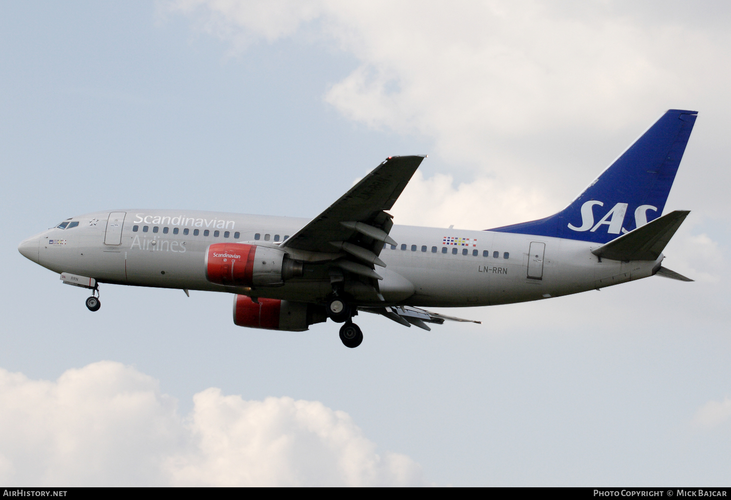 Aircraft Photo of LN-RRN | Boeing 737-783 | Scandinavian Airlines - SAS | AirHistory.net #111421