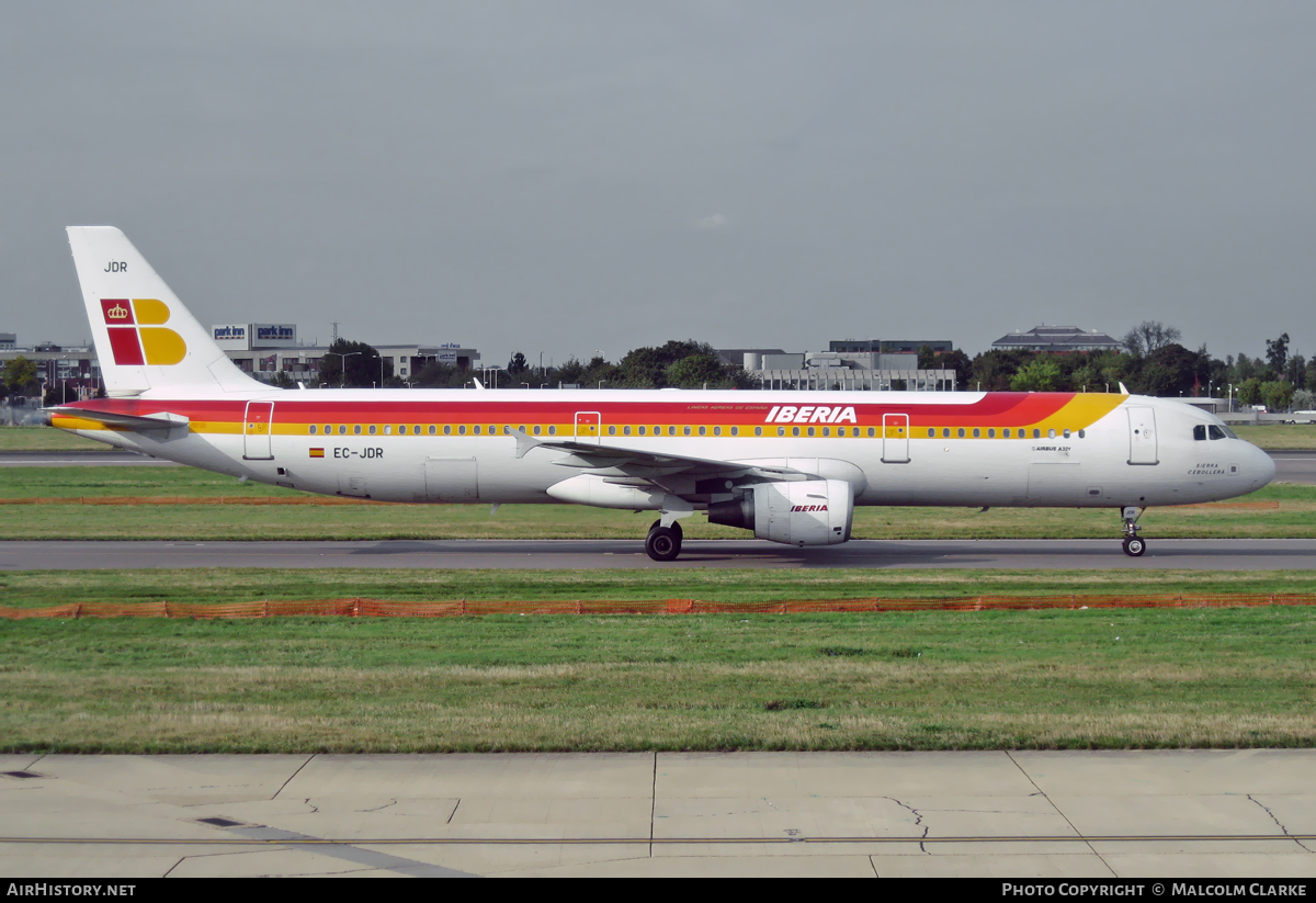 Aircraft Photo of EC-JDR | Airbus A321-211 | Iberia | AirHistory.net #111422