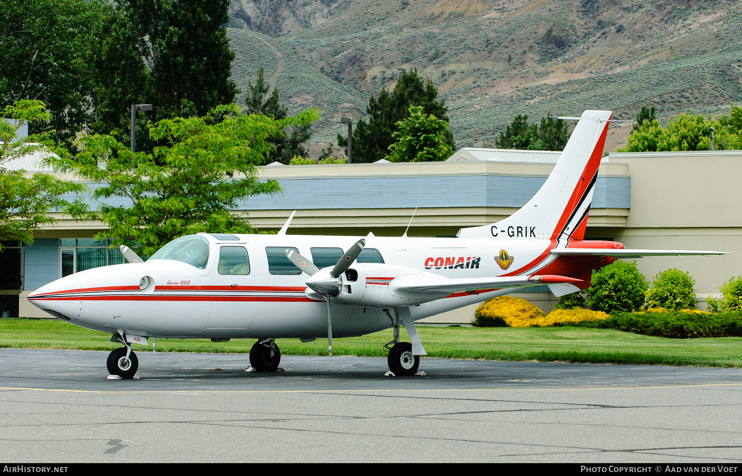 Aircraft Photo of C-GRIK | Piper Aerostar 600A | Conair Aviation | AirHistory.net #111430