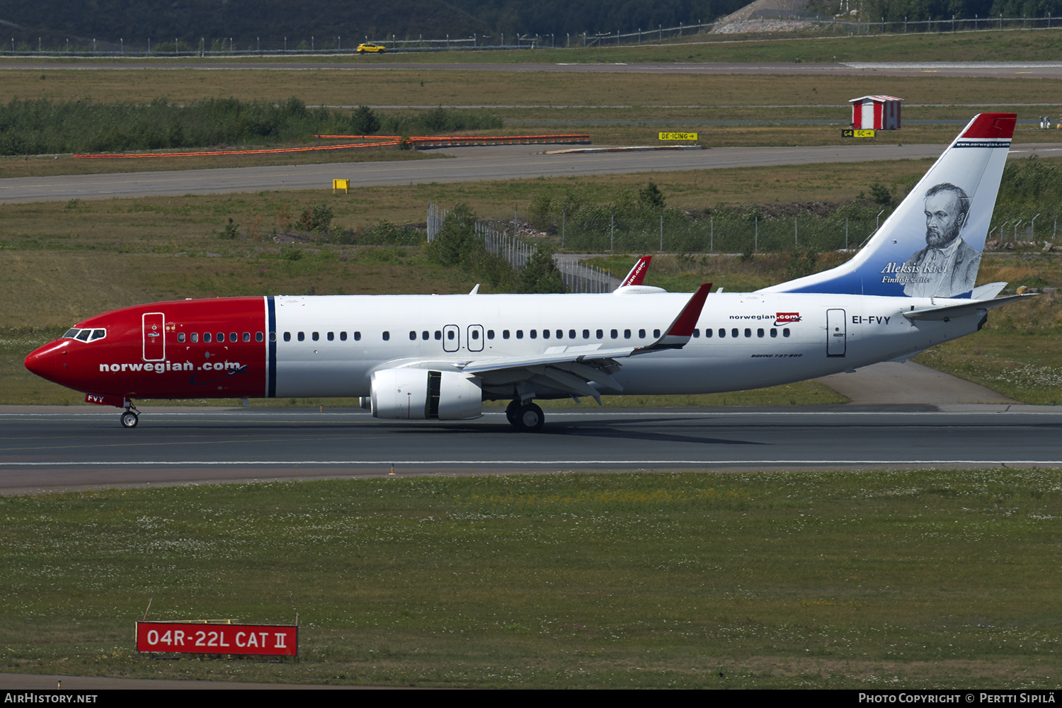 Aircraft Photo of EI-FVY | Boeing 737-800 | Norwegian | AirHistory.net #111432