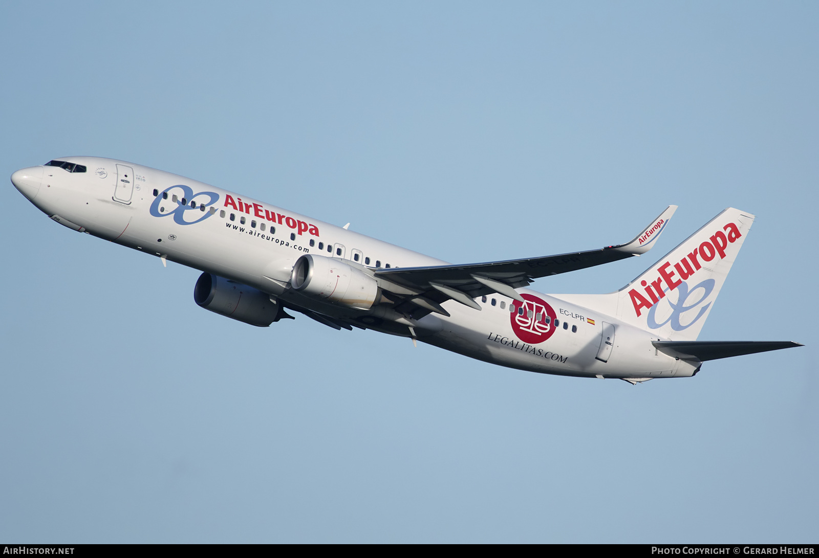 Aircraft Photo of EC-LPR | Boeing 737-85P | Air Europa | AirHistory.net #111440