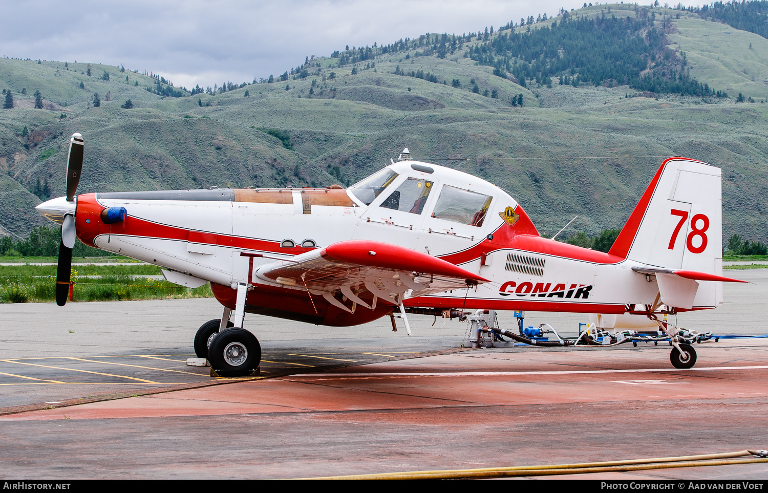 Aircraft Photo of C-FXVF | Air Tractor AT-802F (AT-802A) | Conair Aviation | AirHistory.net #111442