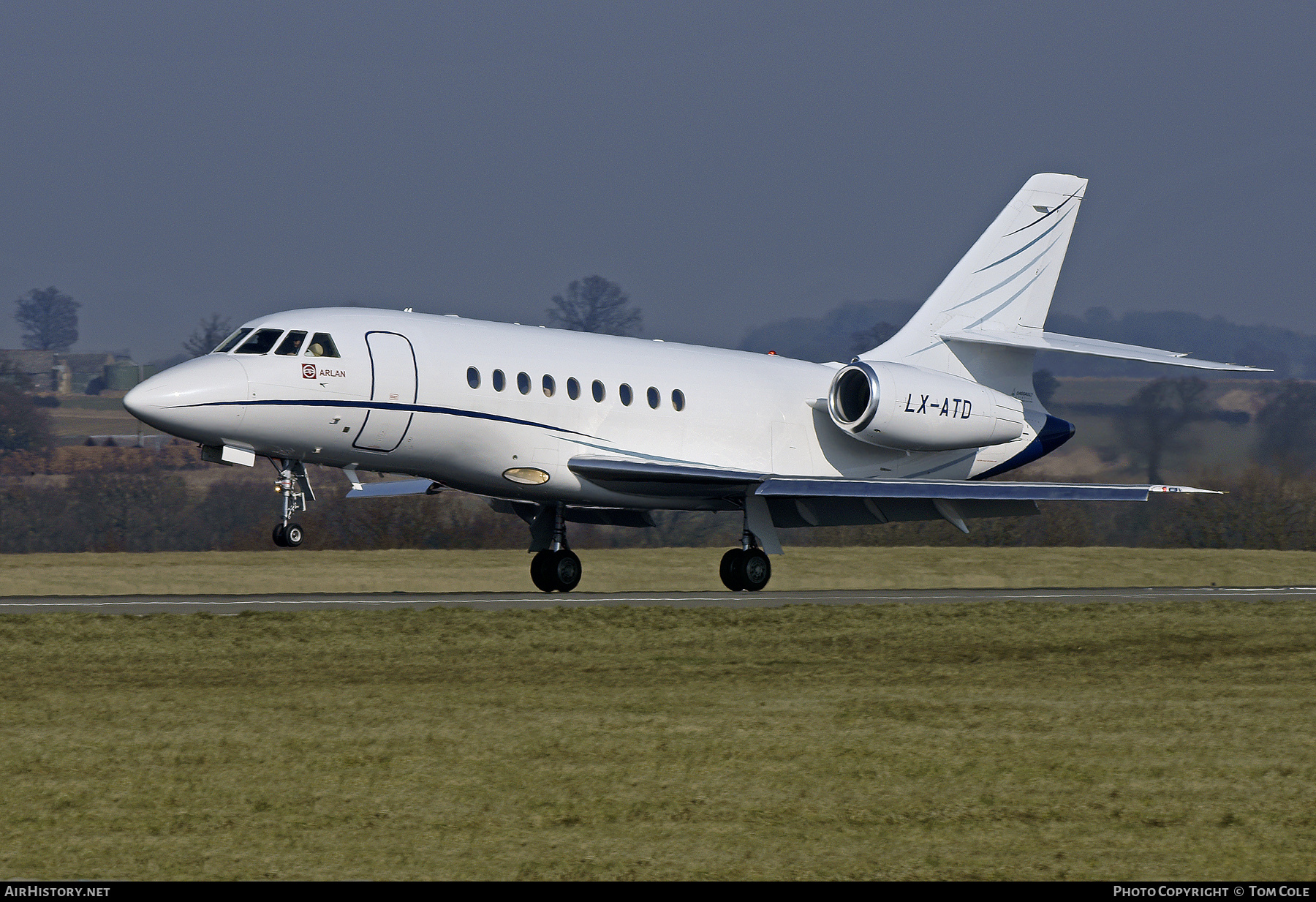 Aircraft Photo of LX-ATD | Dassault Falcon 2000DX | AirHistory.net #111445