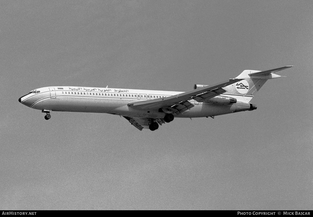 Aircraft Photo of 5A-DIG | Boeing 727-2L5/Adv | Libyan Arab Airlines | AirHistory.net #111455