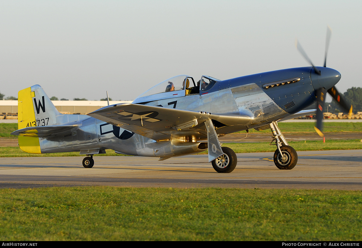 Aircraft Photo of N5551D / 413737 | North American P-51D Mustang | USA - Air Force | AirHistory.net #111466