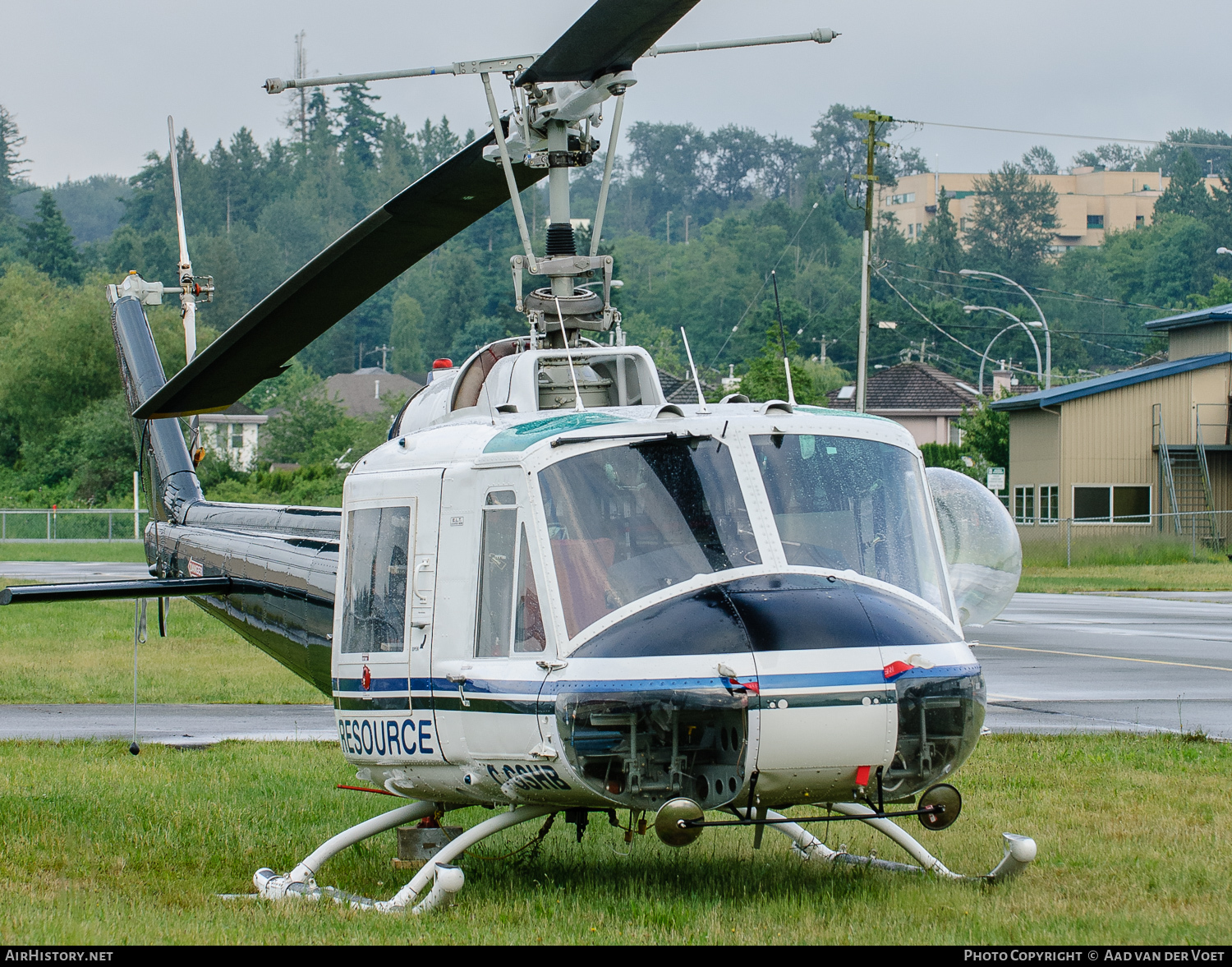 Aircraft Photo of C-GSHB | Bell 204B | Resource Helicopters | AirHistory.net #111470