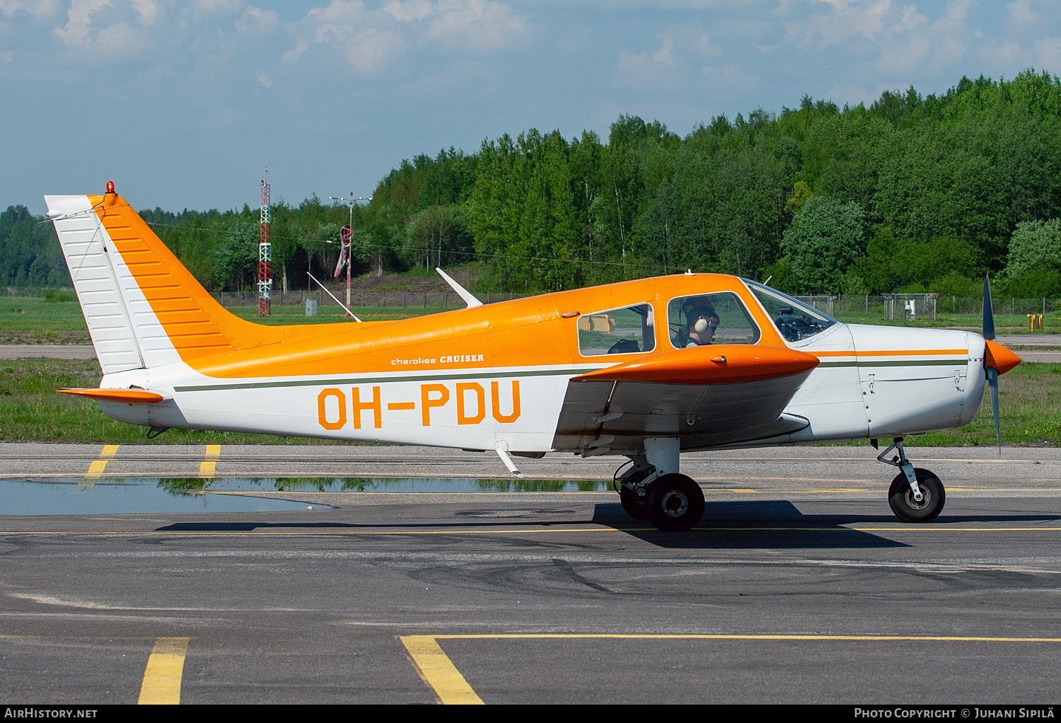 Aircraft Photo of OH-PDU | Piper PA-28-140(mod) Cherokee Cruiser | AirHistory.net #111475