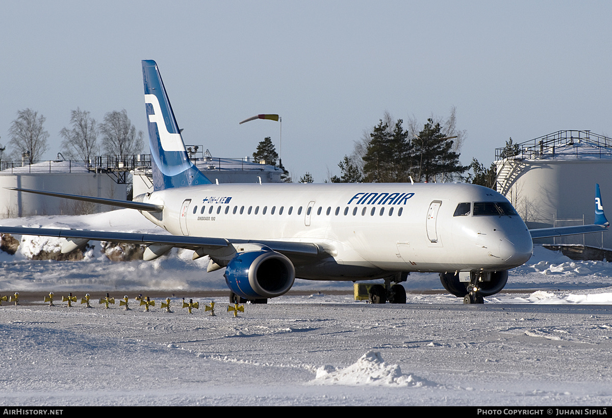 Aircraft Photo of OH-LKE | Embraer 190LR (ERJ-190-100LR) | Finnair | AirHistory.net #111484