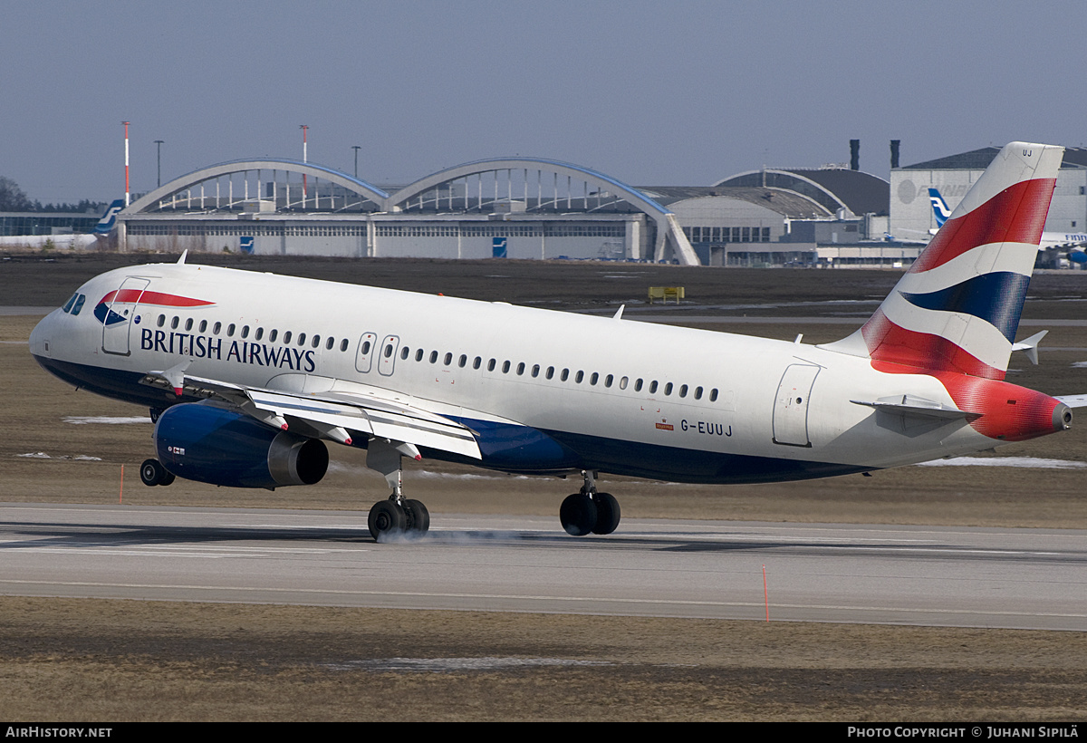 Aircraft Photo of G-EUUJ | Airbus A320-232 | British Airways | AirHistory.net #111487